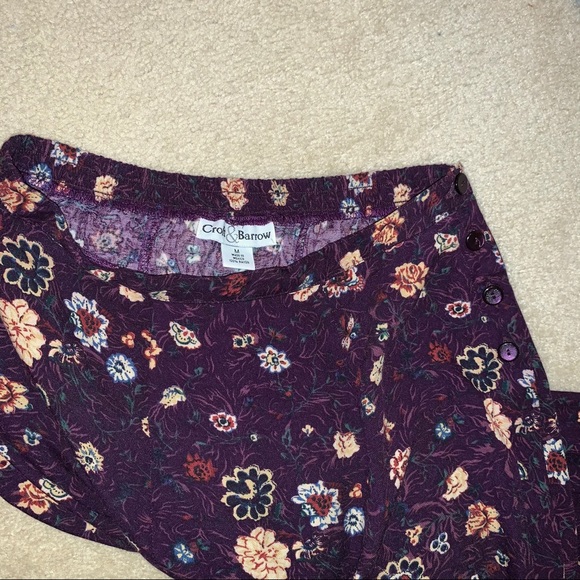 Vintage Croft & Barrow Floral Skirt - Picture 6 of 6